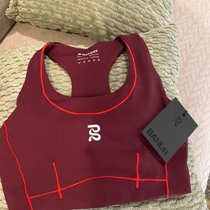 Bandit Women's Burgundy stamina Sports Bra